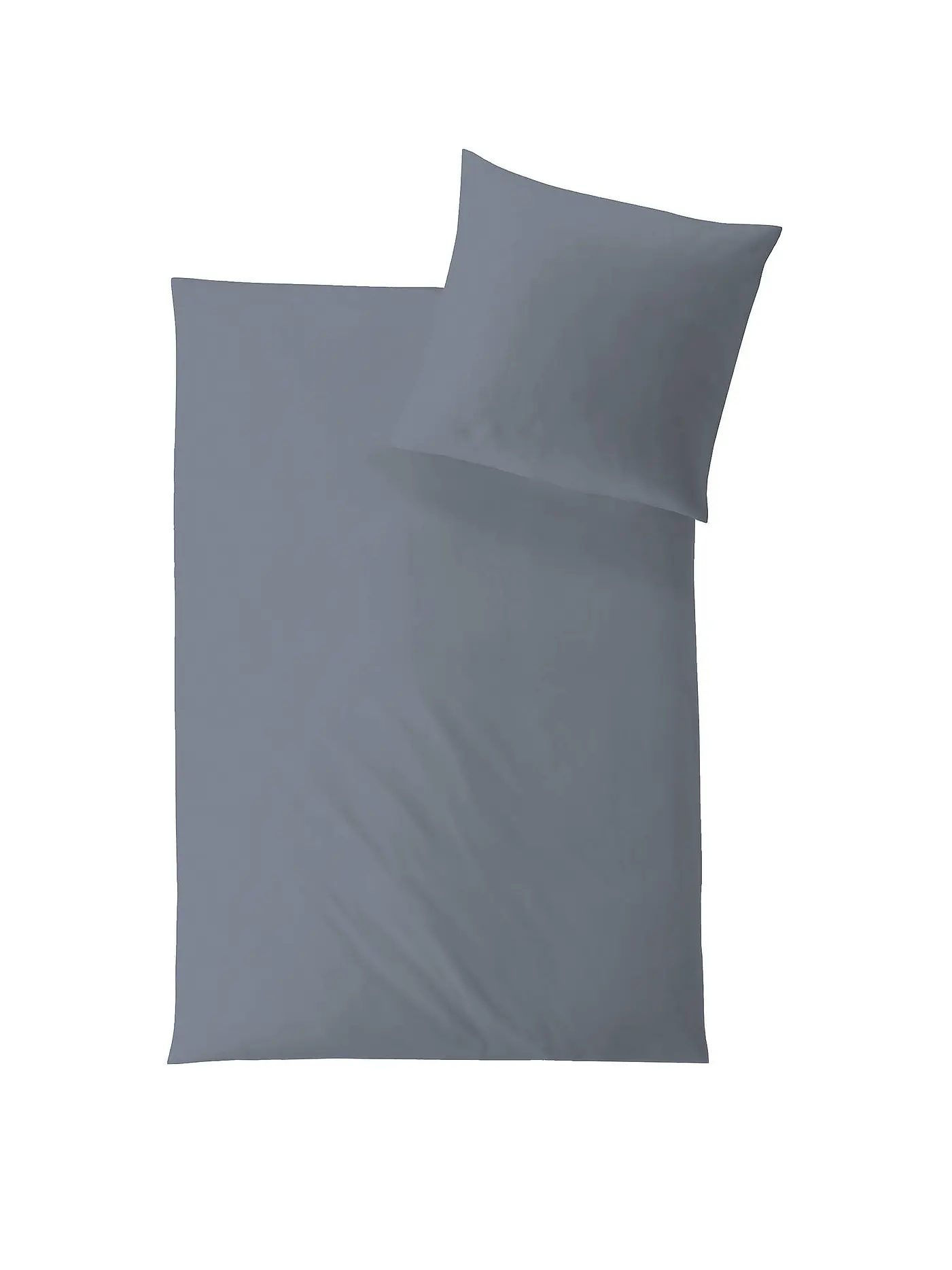 HEFEL | Tencel Bettwäsche Uni 70x90cm/140x200cm Elfenbein | grau